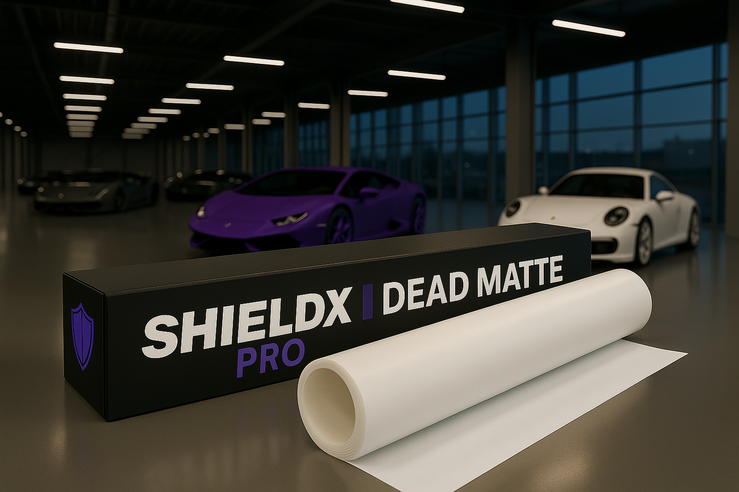 Shield X Dead Matte Paint Protection Film