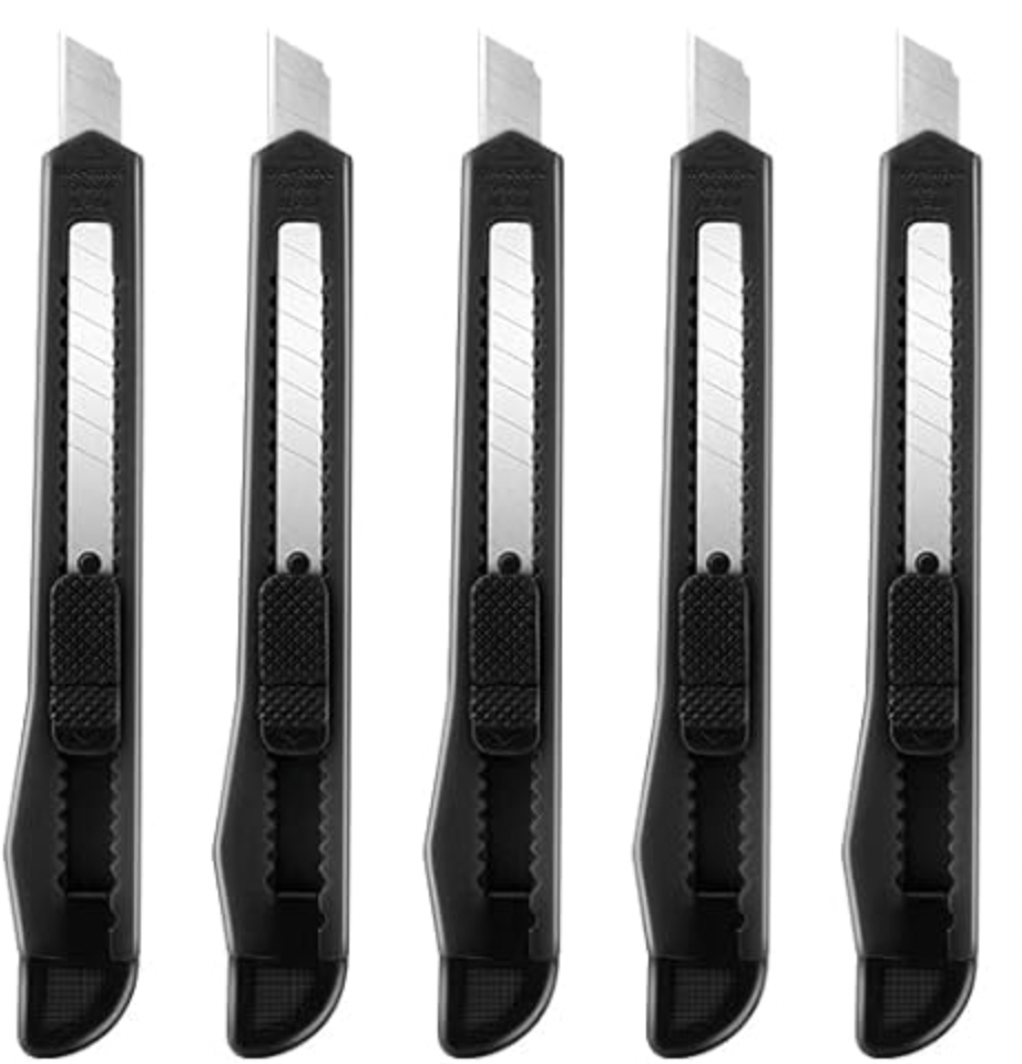 Plastic knife- essential for top edge and window shaving- 5 Pack