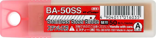 58 Degree Stainless Steel blades safe for glass trimming - (50pcs)