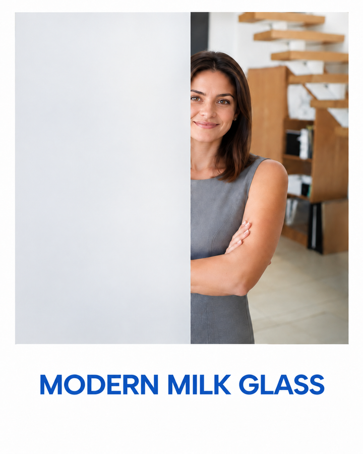 Modern Milk Glass