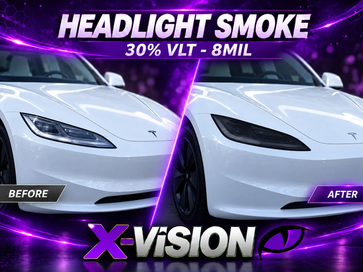 Smoke X Headlight Smoke PPF