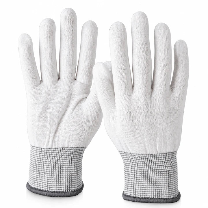 White Wrap Glove 10 pack